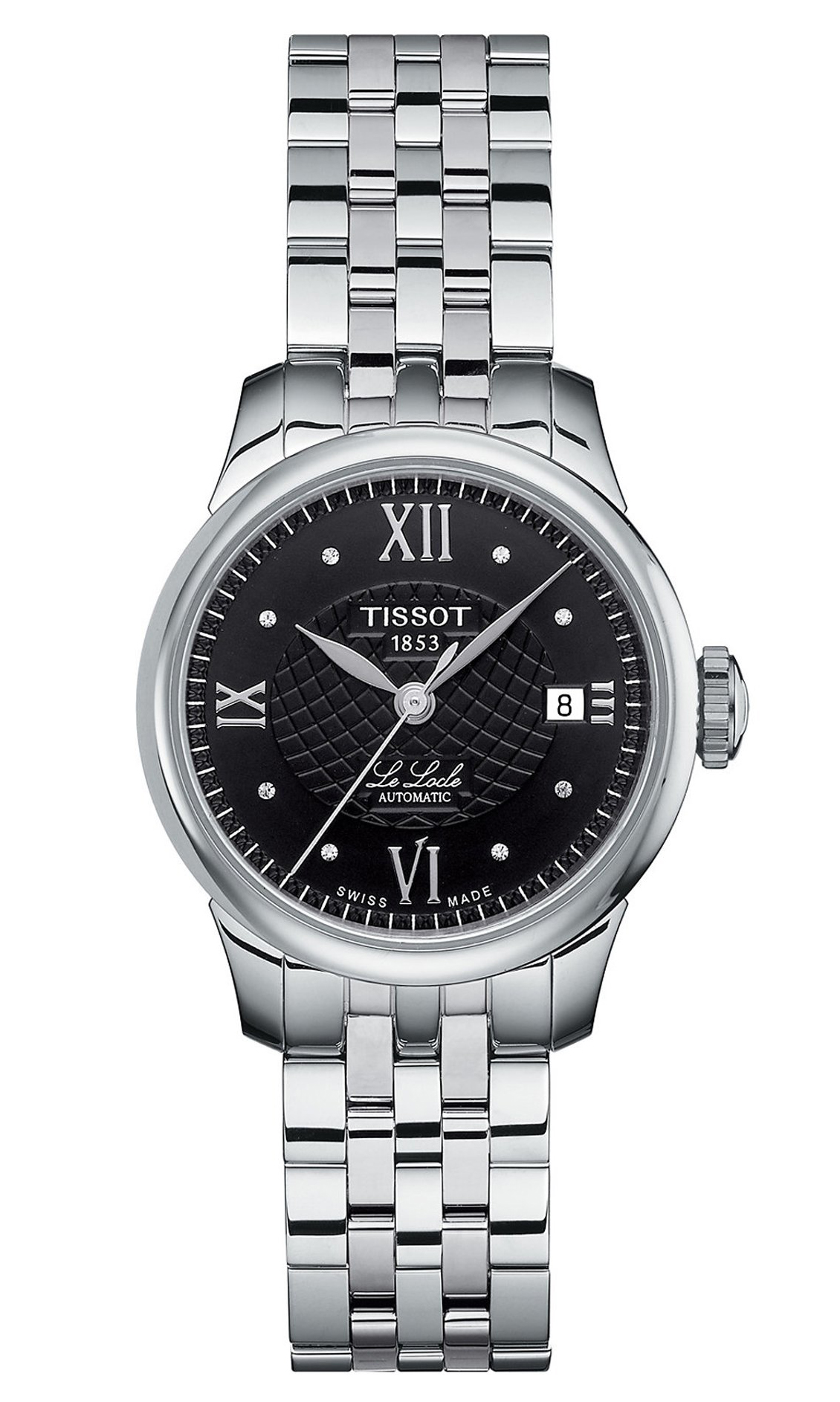Tissot Le Locle Womens Silver Watch T41118356 Stainless Steel - One Size
