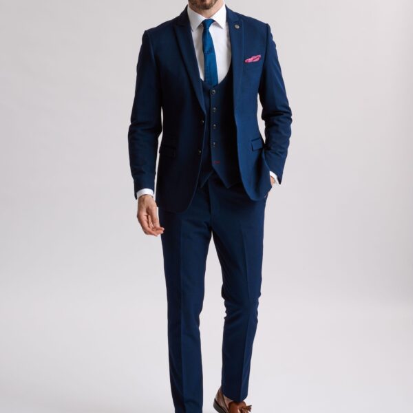 Bromley Navy 3 Piece Suit