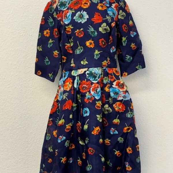 Carolina Herrera  Dress Blue Size: 14