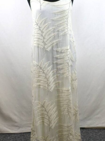 Alice + Olivia Maxi Dress Ivory Size: 6
