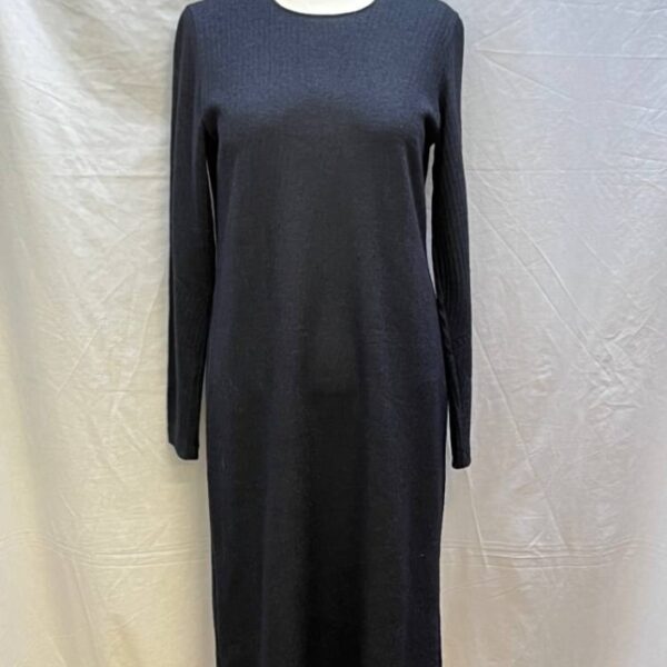 Maison Martin Margiela Wool Blend Shift Dress Black Size: M