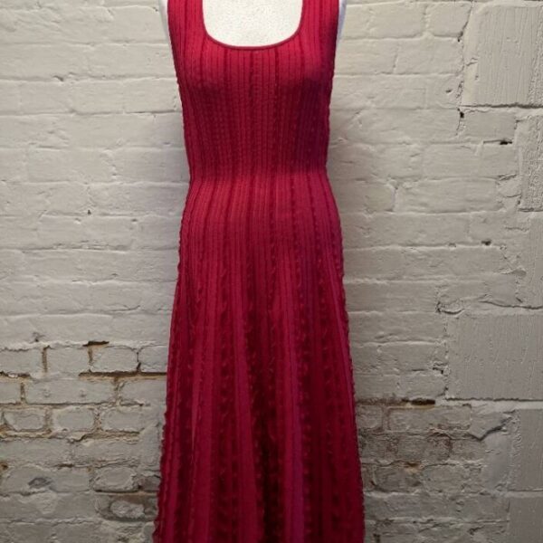 Antonino Valenti Dress Red Size: 12