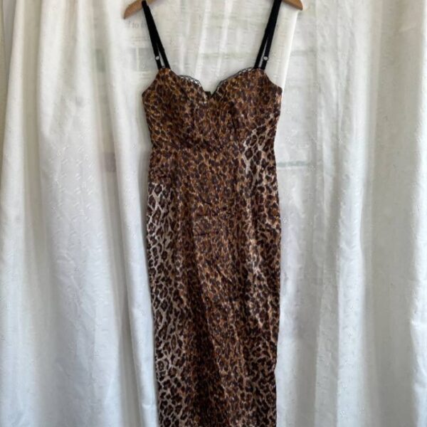 Dolce & Gabbana Dress Leopard  Size: 12
