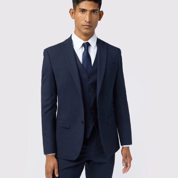 Ted Baker Slim Fit Wool Rich Suit Jacket Navy