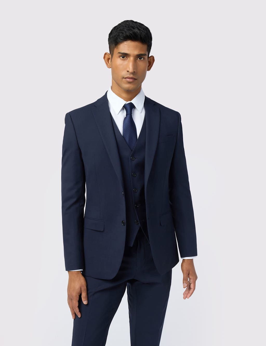 Ted Baker Slim Fit Wool Rich Suit Jacket Navy