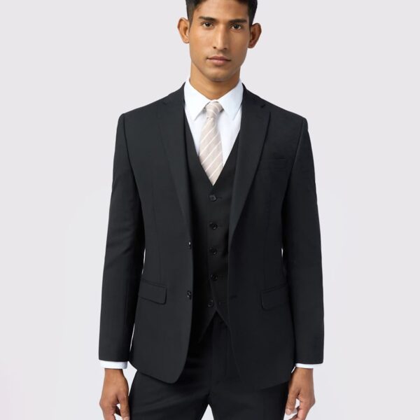 Ted Baker Slim Fit Performance Wool Rich Suit Jacket Black