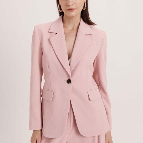 SABA Single Breasted Blazer Light Pink