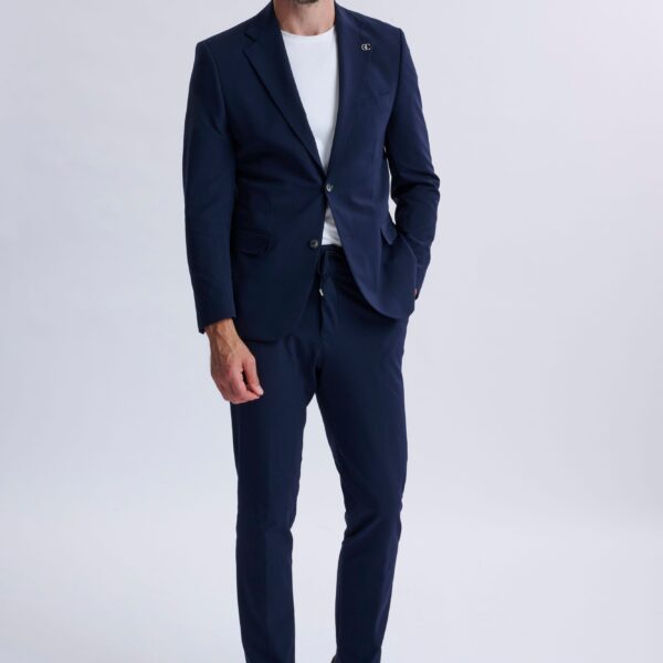 Ettore Smart Casual Suit Navy