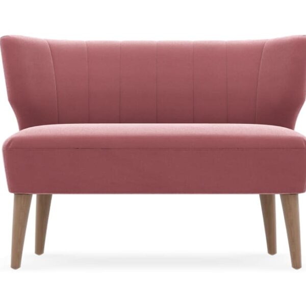 LOFT Elsa Loveseat Dusty Pink