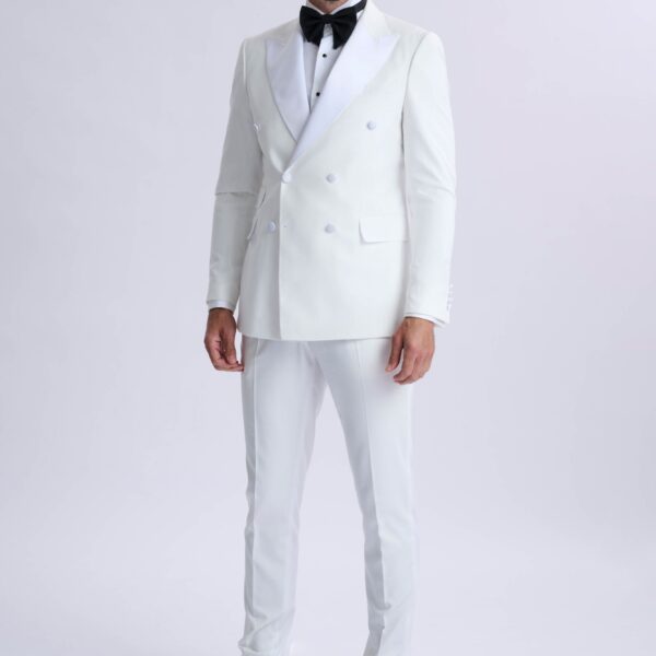 Veneziano White Tuxedo