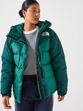 The North Face Womens Himalayan Down Parka Jacket- Green