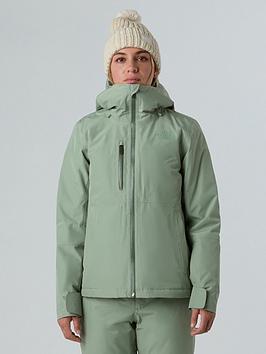 The North Face Womens Descendit Ski Jacket - Green