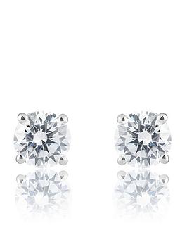 Love Diamond 2.00Ct Diamond Stud Earrings Lab Grown