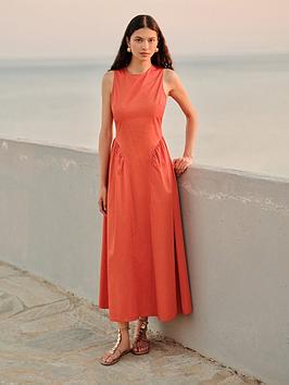Devotion Twins Dawn Dress - Orange