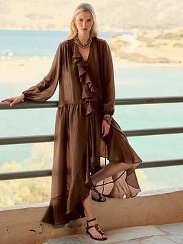 Devotion Twins Echo Dress - Brown