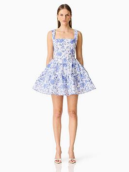 Elliatt Elin A-Line Mini Dress - Blue