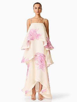 Elliatt Rova Tiered Gown - Pink