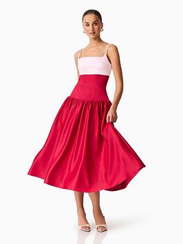 Elliatt June A-Line Gown Dress - Red