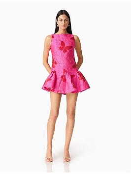 Elliatt Lorena Jacquard  Mini Dress - Multi