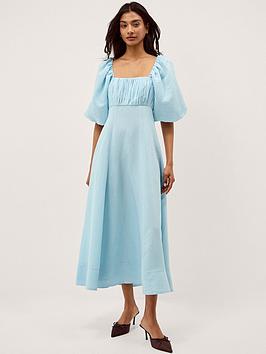 Monsoon Payton Dress - Blue