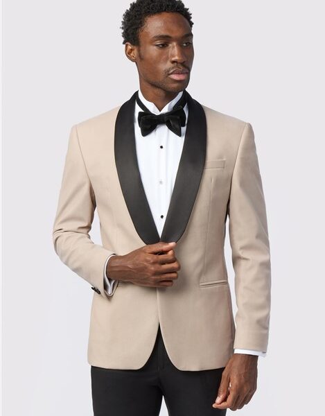 Antique Rogue Slim Fit Ecru Velvet Jacket