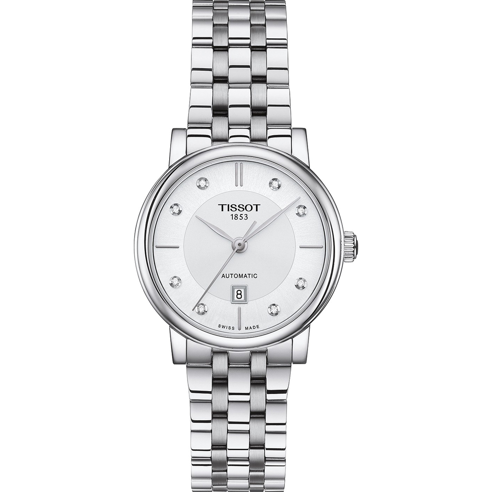 Tissot Carson Premium Womens Silver Watch T1222071103600 material_Stainless_Steel - One Size