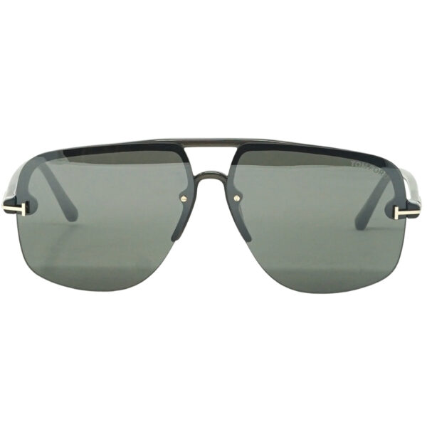 Tom Ford Mens Hugo-02 FT1003 51B Black Sunglasses Metal - One Size