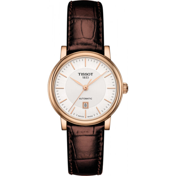Tissot Carson Womens Brown Watch T1222073603100 Leather - One Size