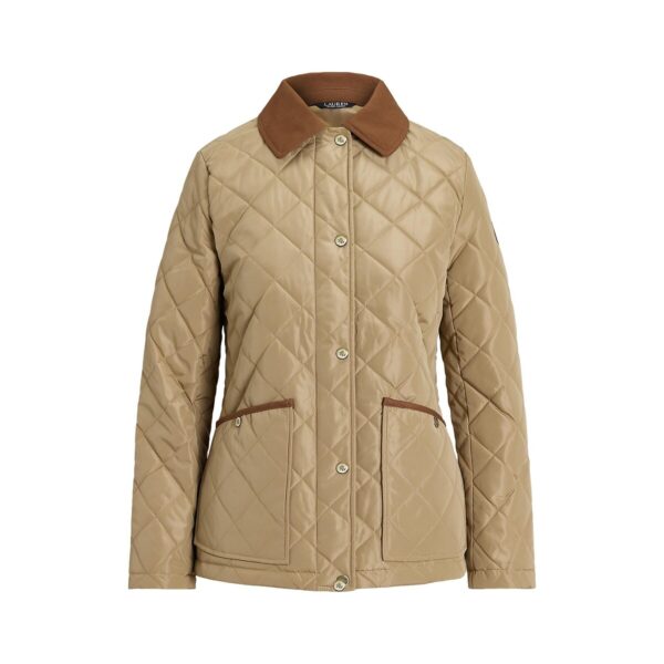 Short Diamond Quilted Jacket