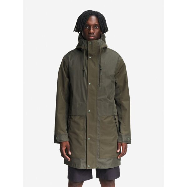 MTD Long Parka with 3 Zipped Pockets