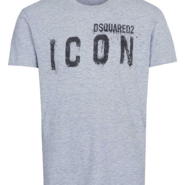 Dsquared2 Mens t-shirt - Grey Cotton - Size X-Small