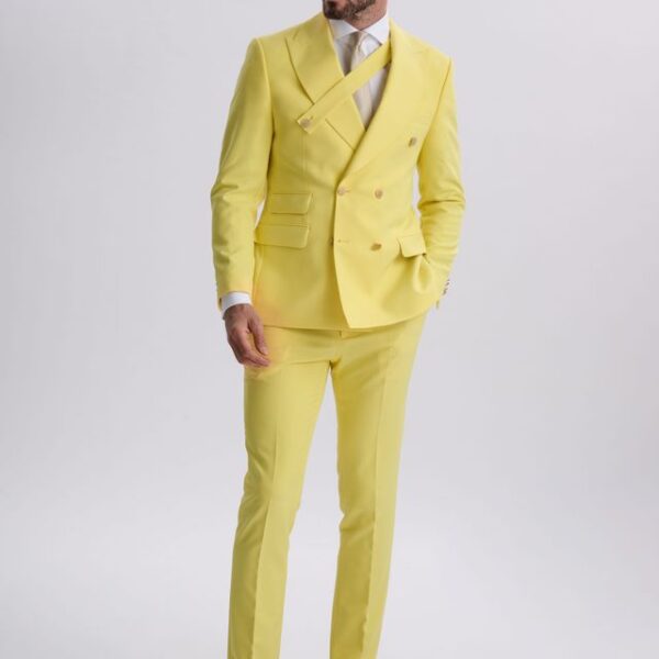 Vittore 2-Piece Yellow Suit