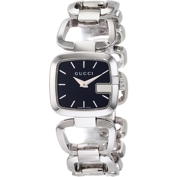 Gucci Womens YA125510 Ladies Watch - Silver Stainless Steel - One Size