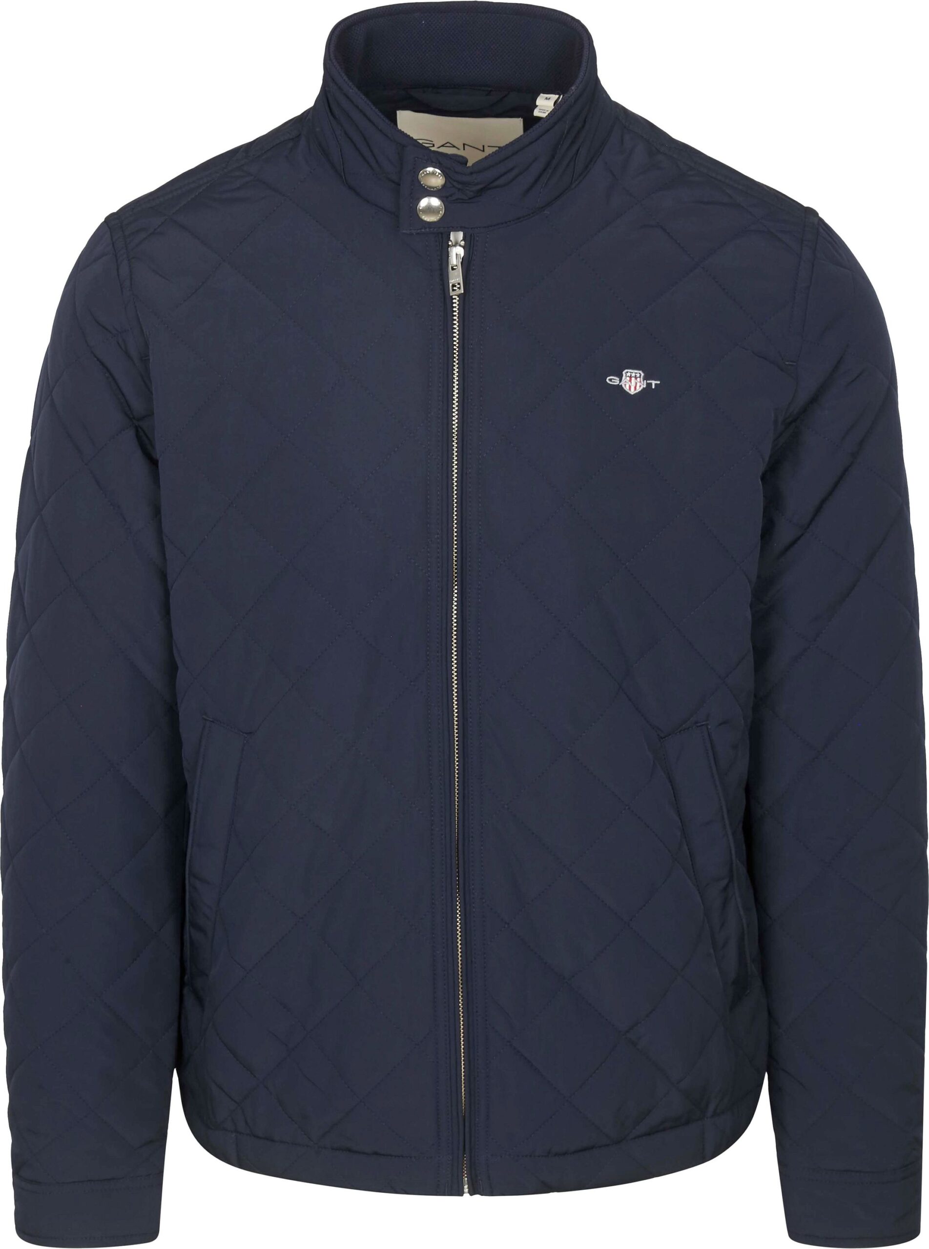 Gant Jacket Quilted Navy Blue Dark Blue size XL