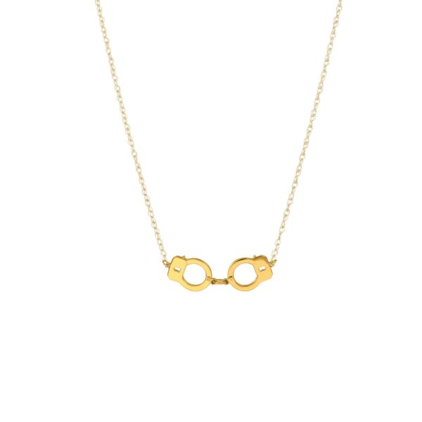Locked Away Pendant Necklace in 9ct Gold