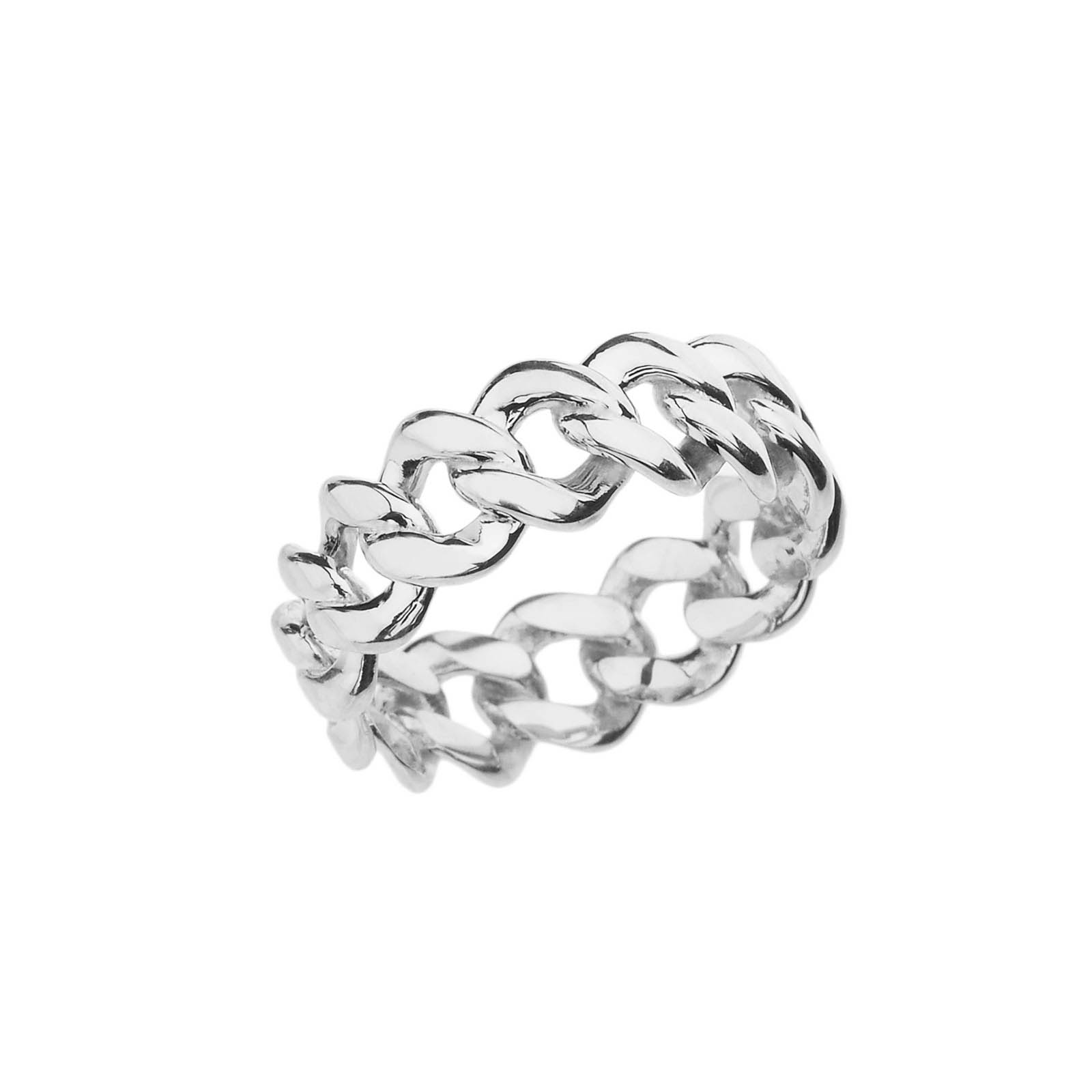 Open Miami Ring in 9ct White Gold