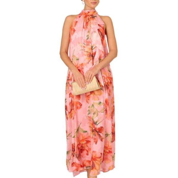 Adrianna Papell Women's Halter Trapeze Gown | Size: 16