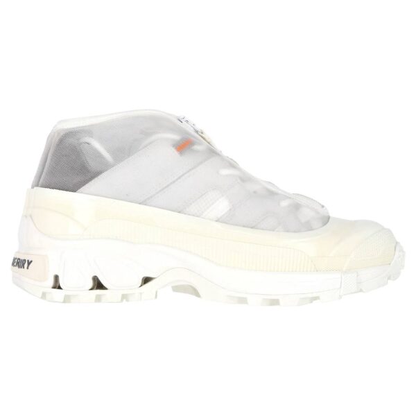 Burberry Women's Preloved Arthur Layered Sneakers In White Mesh & Rubber | Size: 5