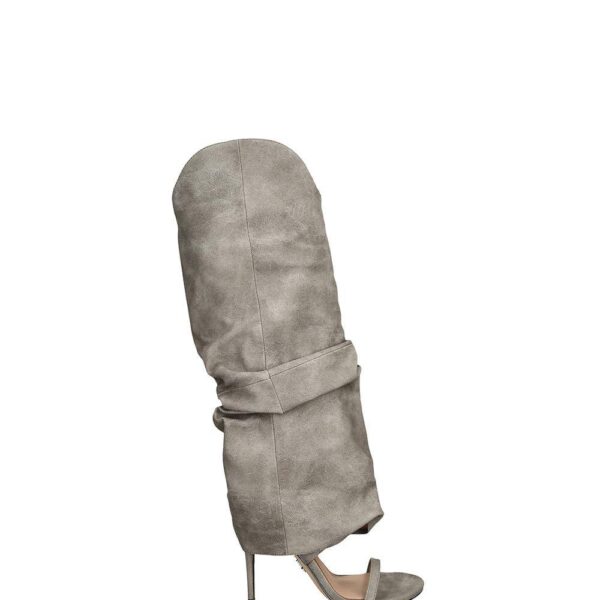 STEVE MADDEN Women's 'Ravine Grey' Boots in Grey | Size: 5