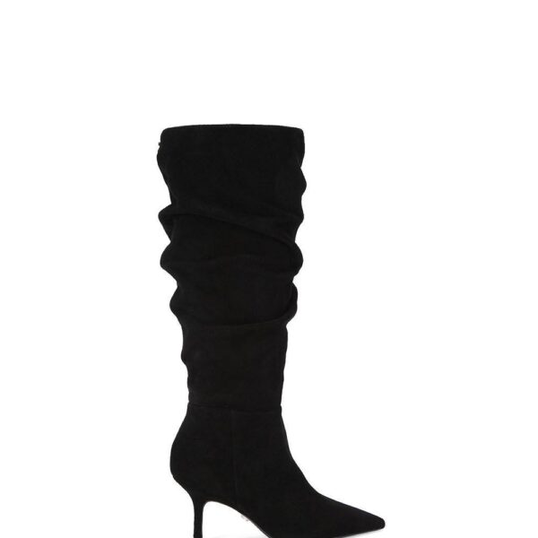 Carvela Women's 'Spirit Slouch Boot' Suede Boots in Black | Size: 8