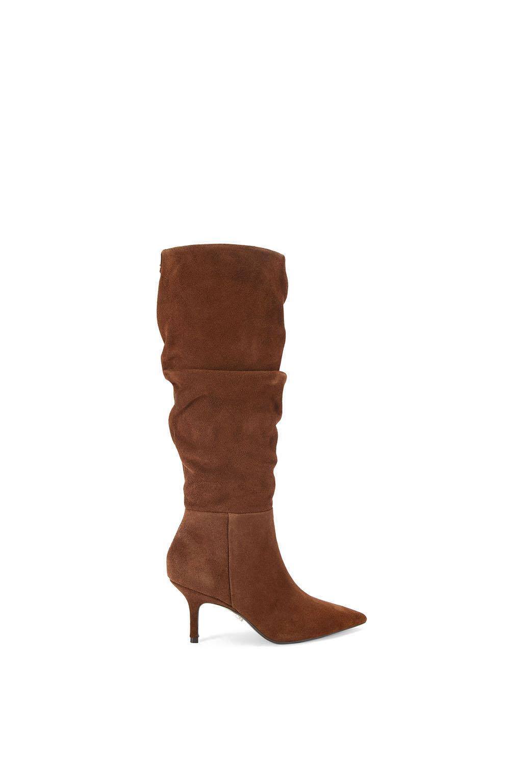 Carvela Women's 'Spirit Slouch Boot' Suede Boots in Brown | Size: 6