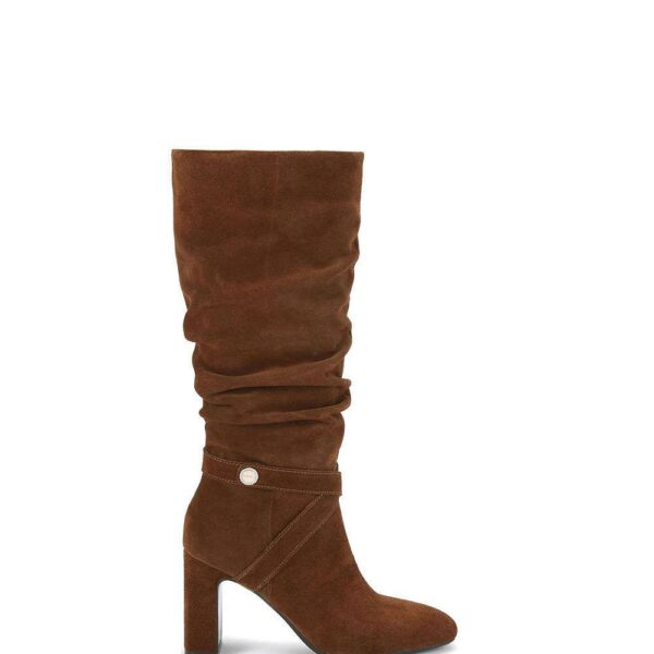 Carvela Women's 'Jackpot Slouch Knee' Suede Boots in Brown | Size: 6