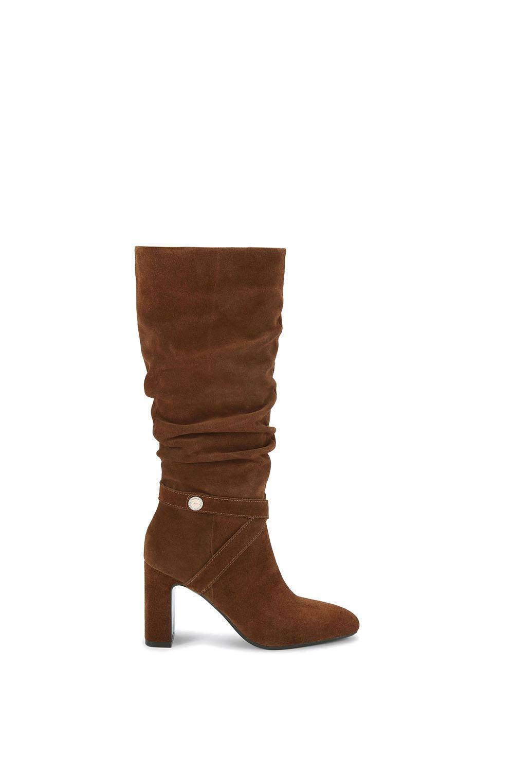Carvela Women's 'Jackpot Slouch Knee' Suede Boots in Brown | Size: 8
