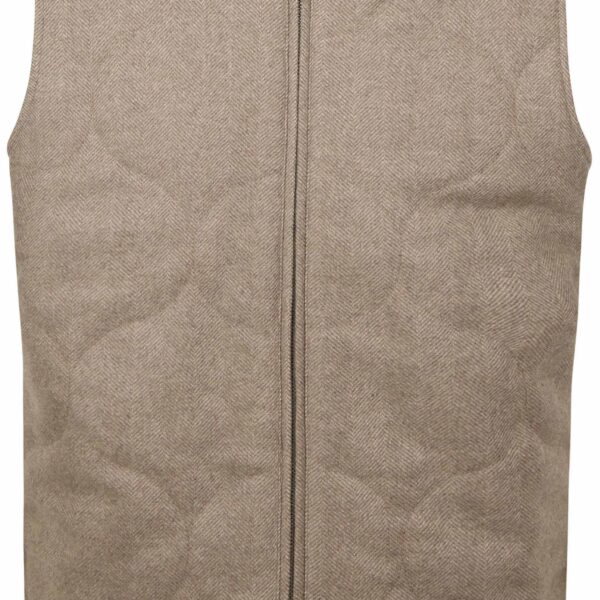 Profuomo Herringbone Bodywarmer Sand Beige size 54