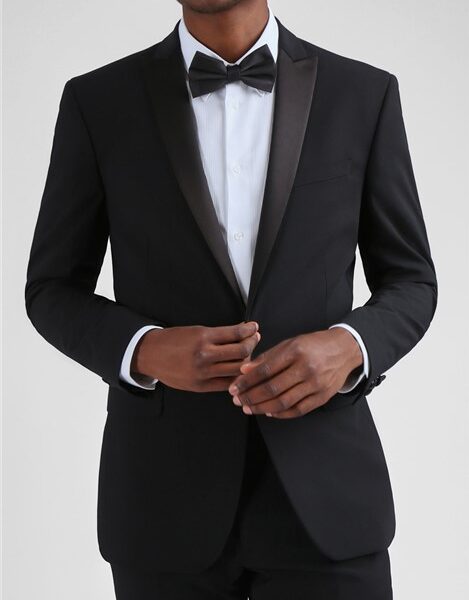 Ted Baker Black Tuxedo Slim Fit Men's Suit Jacket