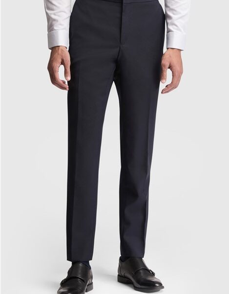 Ted Baker Slim Fit Navy Blue Tuxedo Men's Trousers
