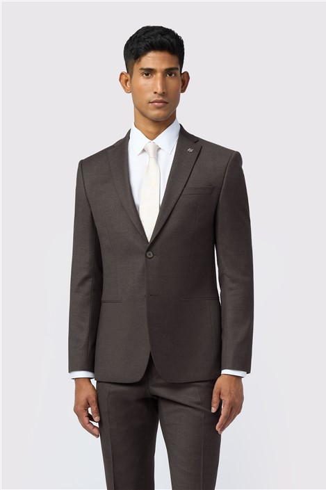 Ted Baker Slim Fit Byron Chocolate Men's Suit Jacket