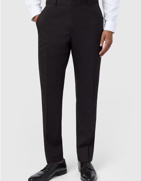 Ted Baker Slim Fit Alben Midnight Plum Tonic Men's Trousers