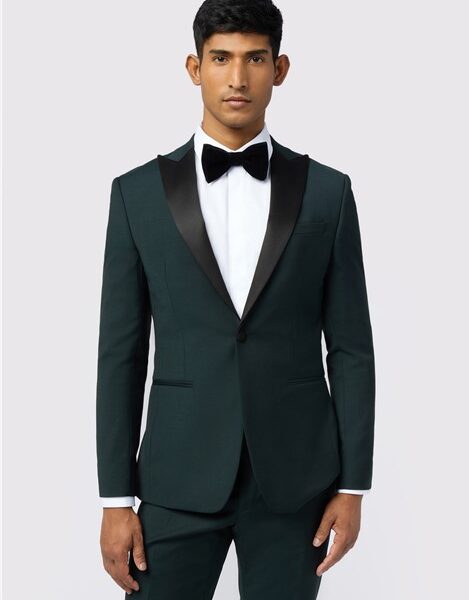 Ted Baker Slim Fit Porteus Forest Tuxedo Men's Suit Jacket